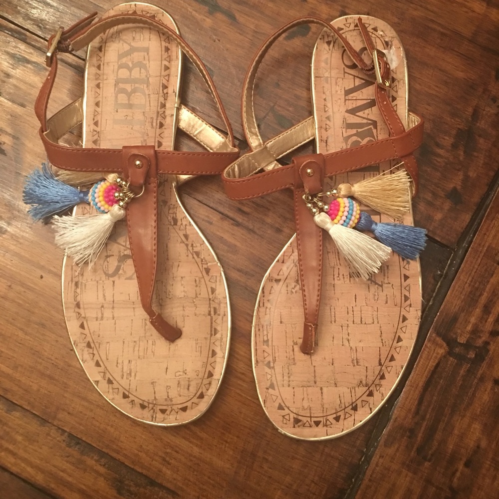 Sam & Libby Sandals Size 8